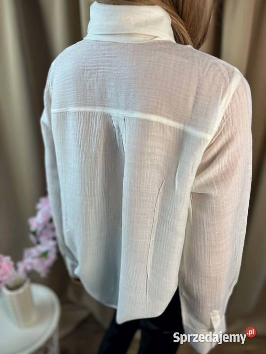 Bonprix Premium jedwab wełna bluzka z kokardą Rozmiar 42(XL) Augustówka
