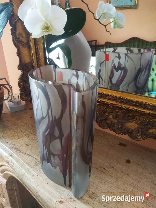Wazon szklany KROSNO o Interesującej Gdańsk