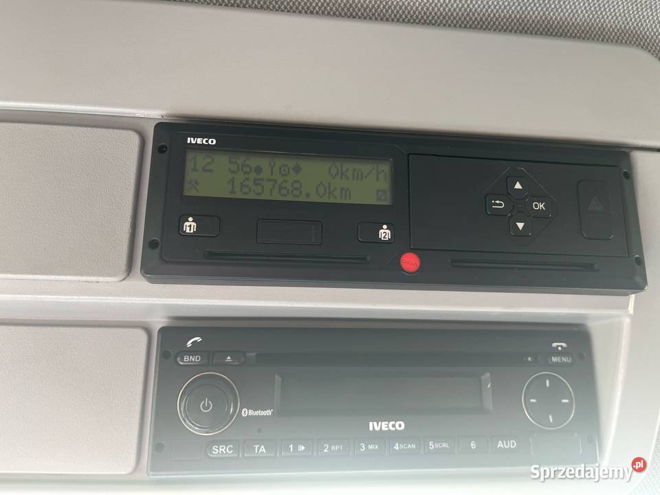 Iveco 120190 160 kontener 18 EPAL Dhollandia biały Kraków