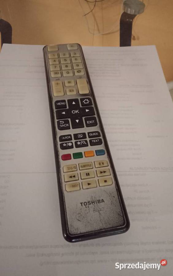 Sprzedam Sprawny Pilot Toshiba CT8040 Orginalny Golub-Dobrzyń