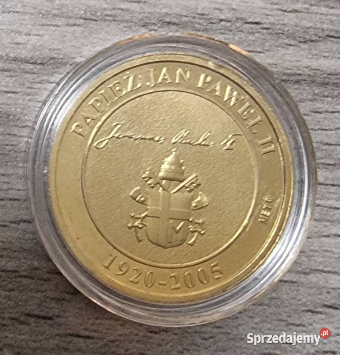 Moneta Medal Złoto Numizmat Błogosławiony Jan Sosnowiec