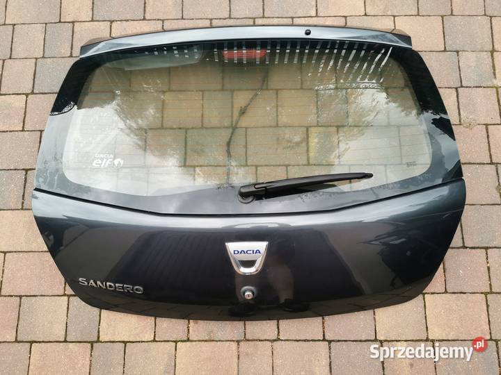 Klapa Bagażnika Szyba Dacia Sandero I Stepway części blacharskie Karoseria Wyszków