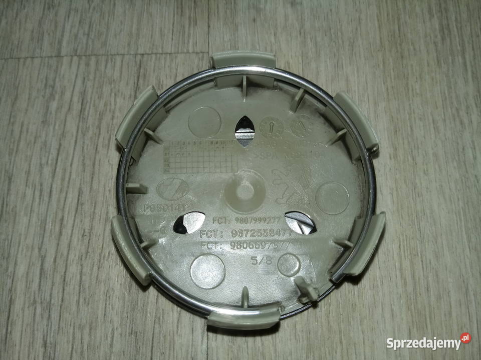 Dekielki Peugeot 9672558477 6058 mmCzarne Dekielki wielkopolskie Ostrów Wielkopolski