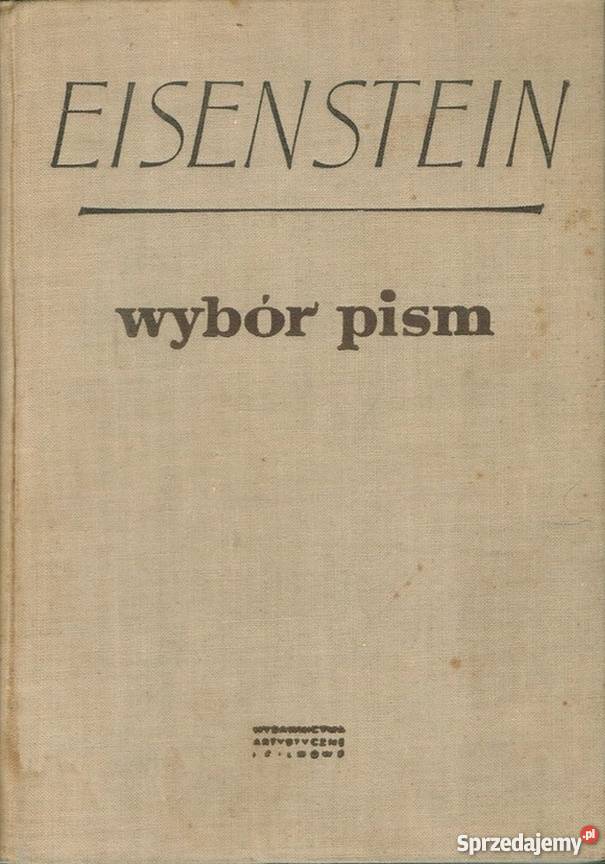 WYBÓR PISM EISENSTEIN SIERGIEJ Kraków
