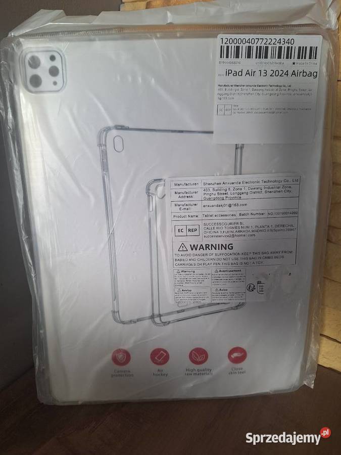 Etui ipad 13 2024 Airbag Nowe Kalisz