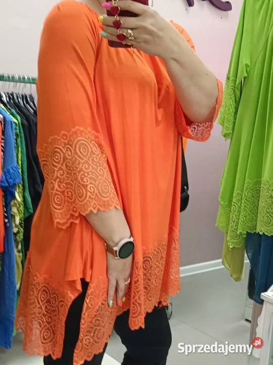 Bluzka TunikaHiszpanka damskakoronkowa Wieluń