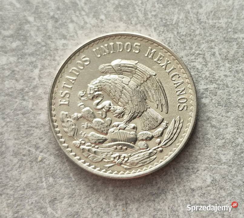 442 MEKSYK srebro 1 Peso 1947 r Wola Kruszyńska