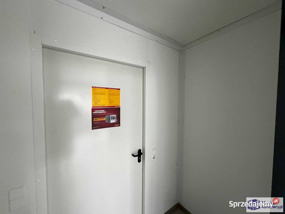 KONTENER BIUROWY SZATNIA ZAPLECZE BUDOWY