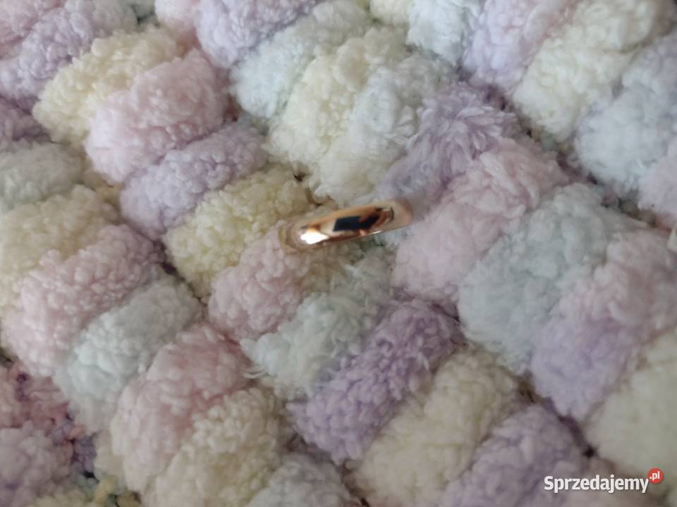 ASOS rozmiar 15 złota obrączka pierścionek NOWY