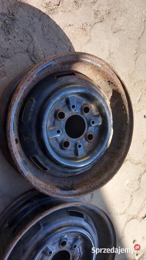 Felgi Maluch Fiat 126p przyczepka niewiadow 12 Rożnowa