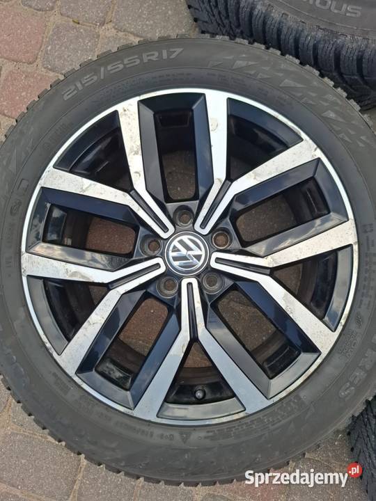 Koła alufelgi Passat B8 świeże opony Nokian zima Grabowskie