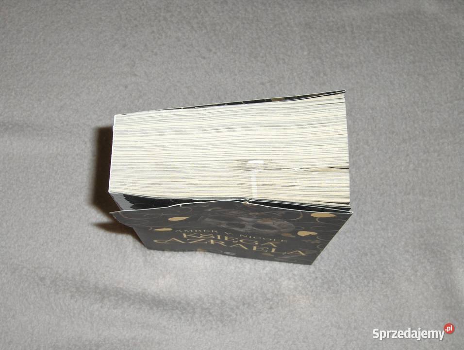 Amber V Nicole Księga Azraela Nowa Uszkodzona łódzkie Łódź