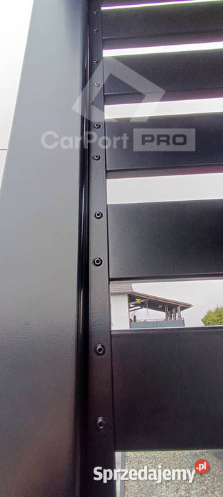 CarPort PREMIUM wiata samochodowa 6x6 antracyt blacha śląskie Katowice