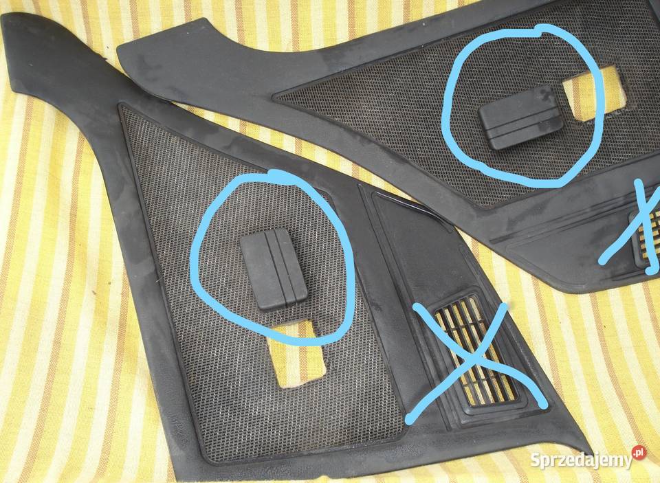 Popielniczki do Peugeota 205 osobowe Warszawa sprzedam