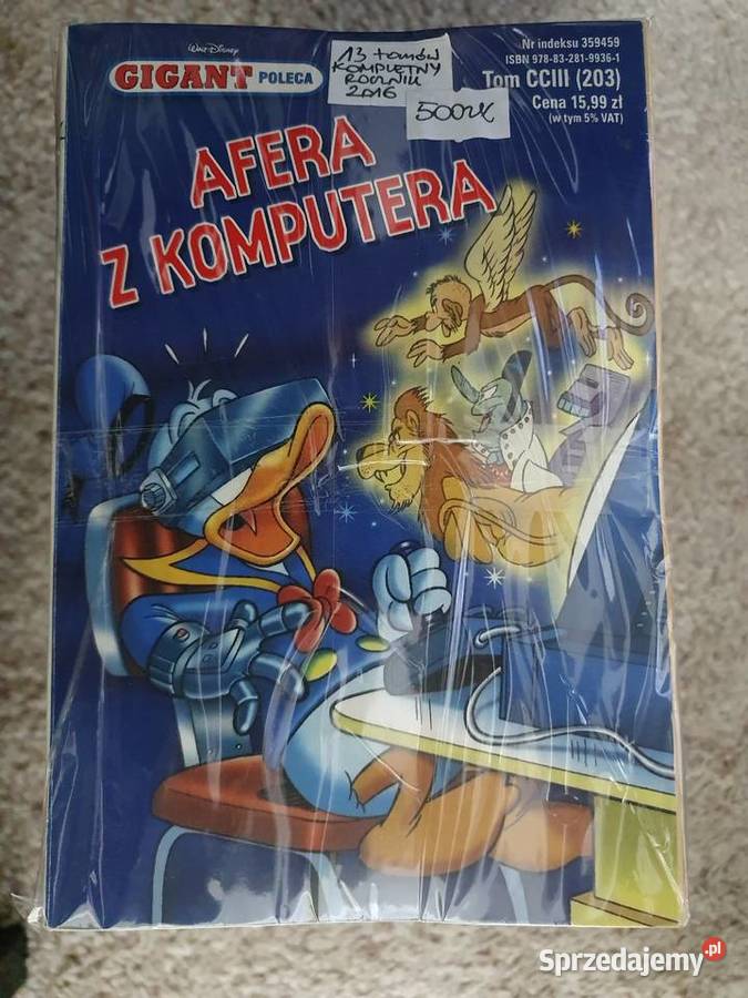 Gigant Poleca zestaw 13 tomów 2016 Rok wydania 2016 Gdynia