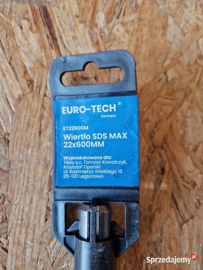 WIERTŁO DO BETONU SDS 22X600 MM MURU CEGŁY Głogowa