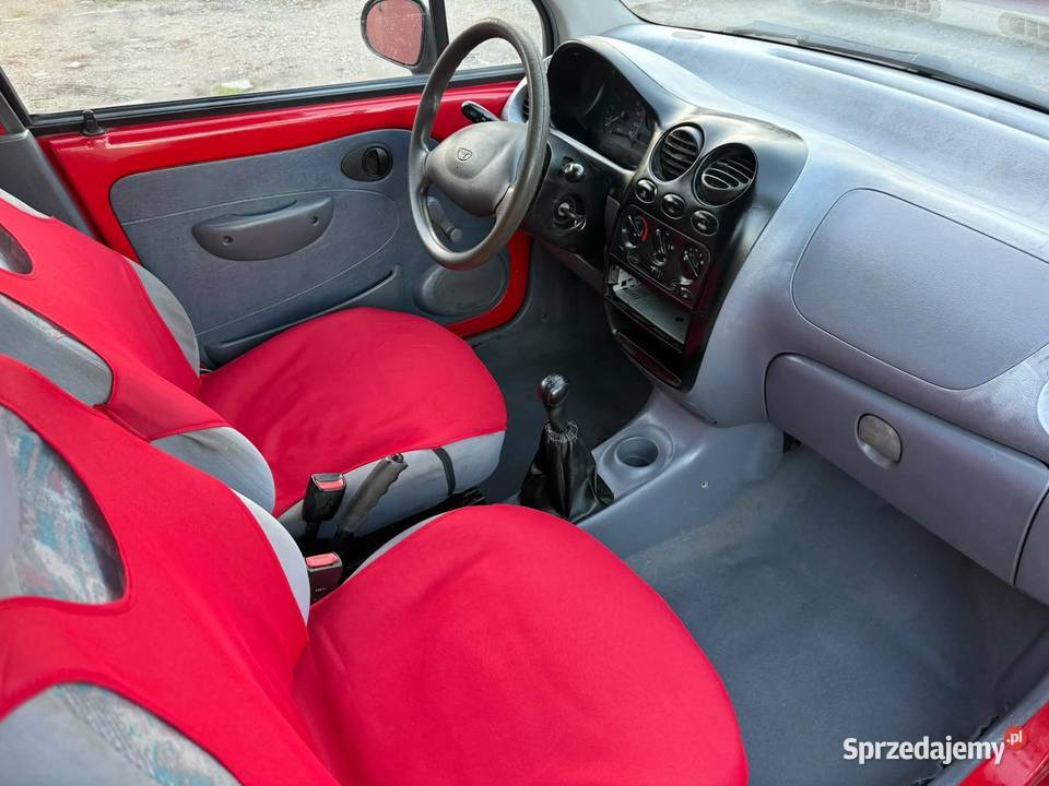 Dewoo Matiz 800 Benzyna 2003r Do jazdy 202458km Dębica