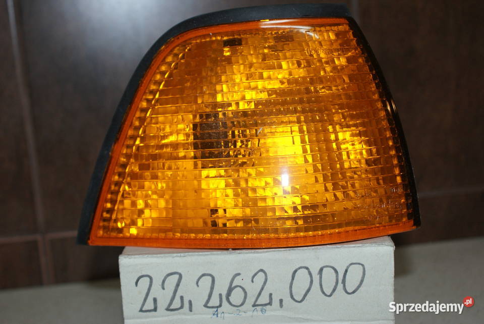 Lampa kierunkowskazu przód P pomarańczowy BMW 3 mazowieckie Białobrzegi