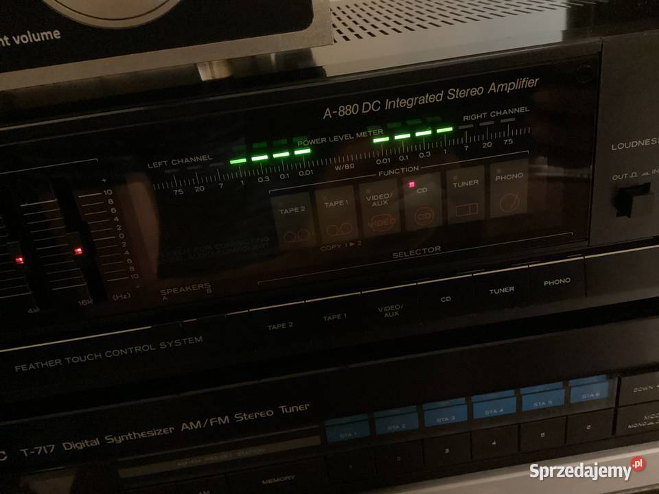 Wzmacniacz Equalizer TEAC A880 SPRAWNY ładny