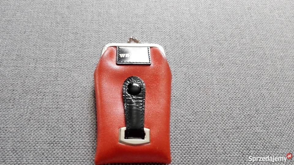 Pamiątki z PRL NOWE SKÓRZANE ETUI NA KLUCZE Rękodzieło łódzkie