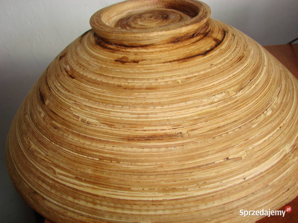 duża drewniana misa Pruszcz Gdański sprzedam