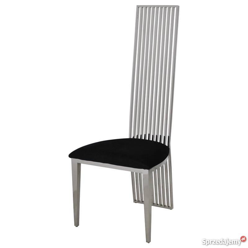 Krzesła glamour Parker Tapicerowane Salon Stół do jadalni