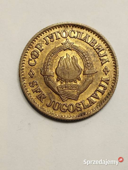 Sprzedam monetę Jugosławia 50 para 1965r Numizmatyka kujawsko-pomorskie