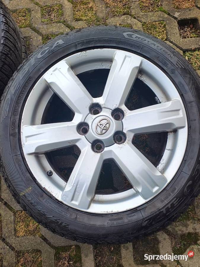 KołaAlufelgi 17 Toyota Samochodowe Gdańsk
