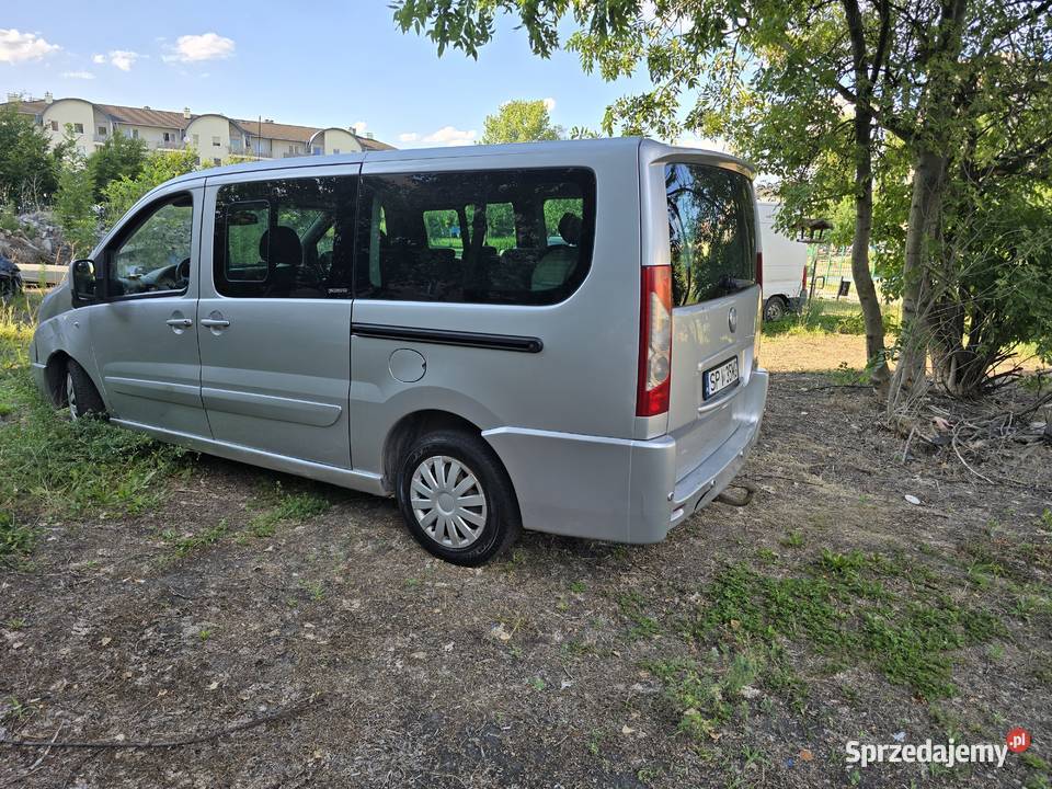 Fiat scudo 8 osób środek idealny