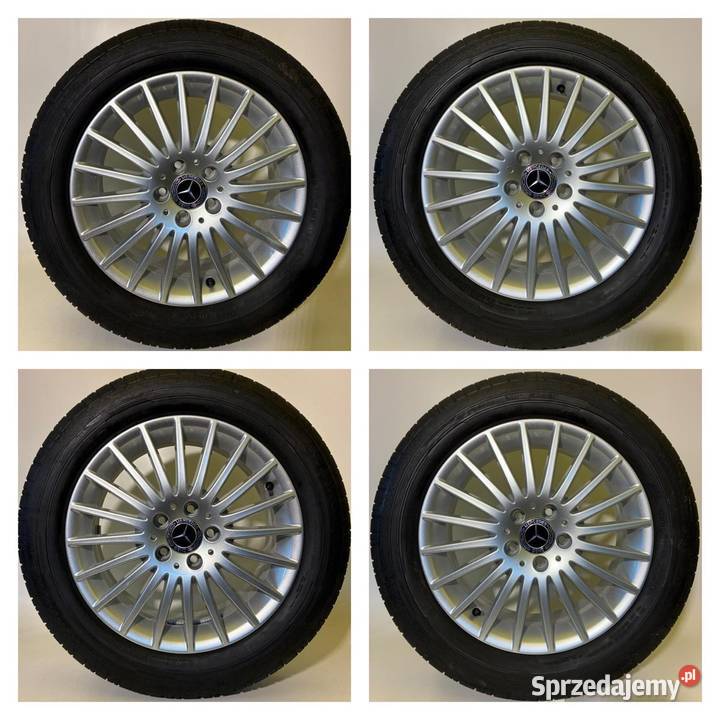 Mercedes 4xOryg KołaFelgi 7Jx17 ET51 5x112 kat dolnośląskie Zgorzelec