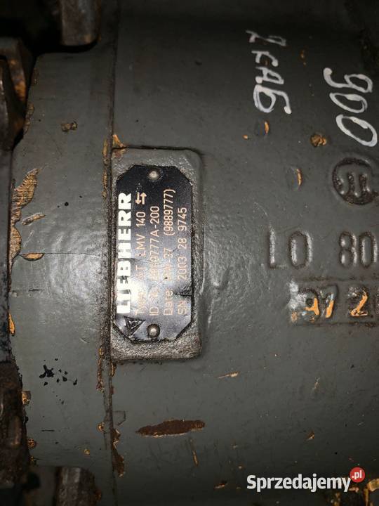 Silnik Jazdy Hydromotor do koparki Liebherr AT