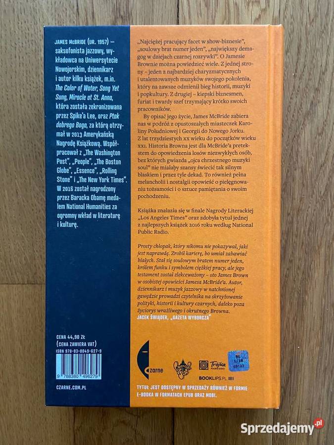 James McBride Załatw publikę i spadaj śląskie Katowice sprzedam