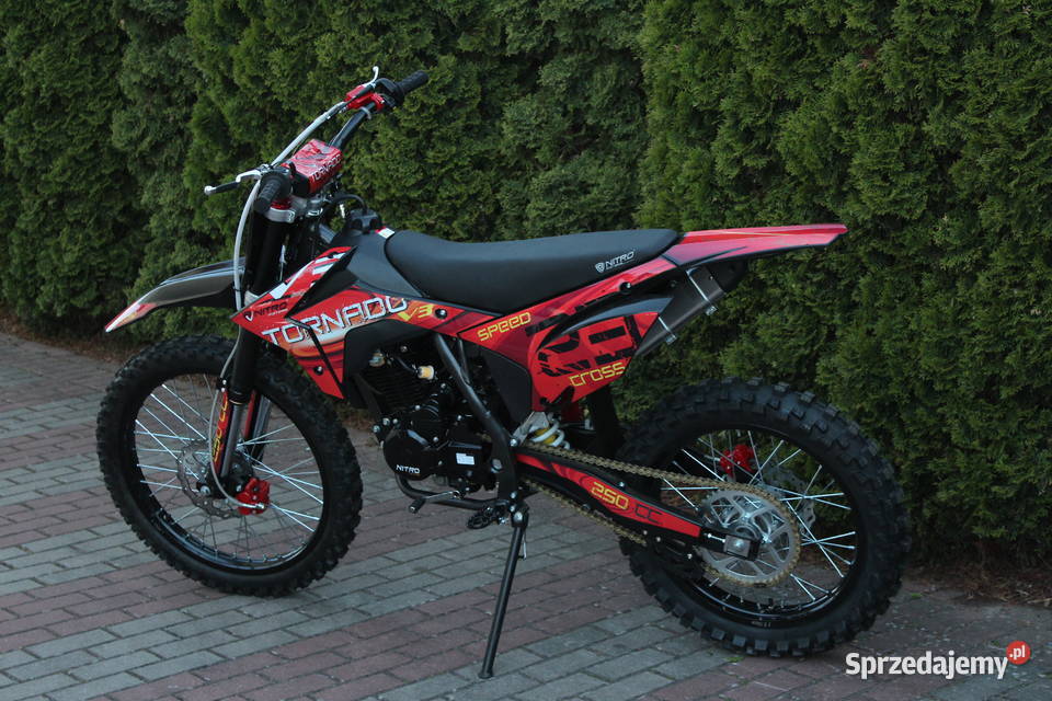 Cross TORNADO NITRO 250 cc 1821 transport pod KXD zachodniopomorskie Goleniów