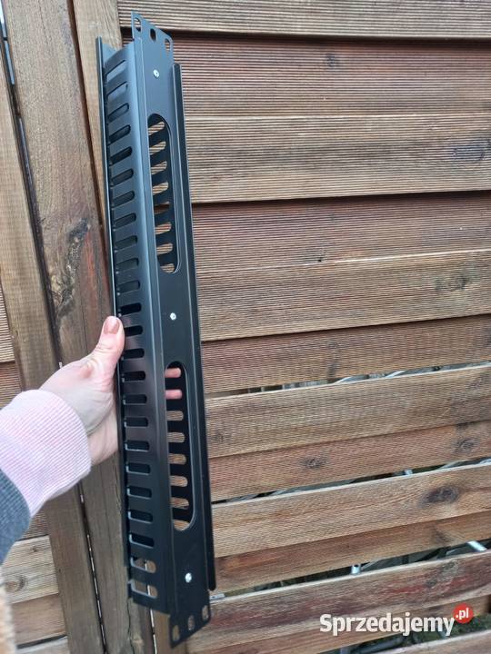Organizer na kable ALANTEC PK008 czarny Dostępne Warszawa