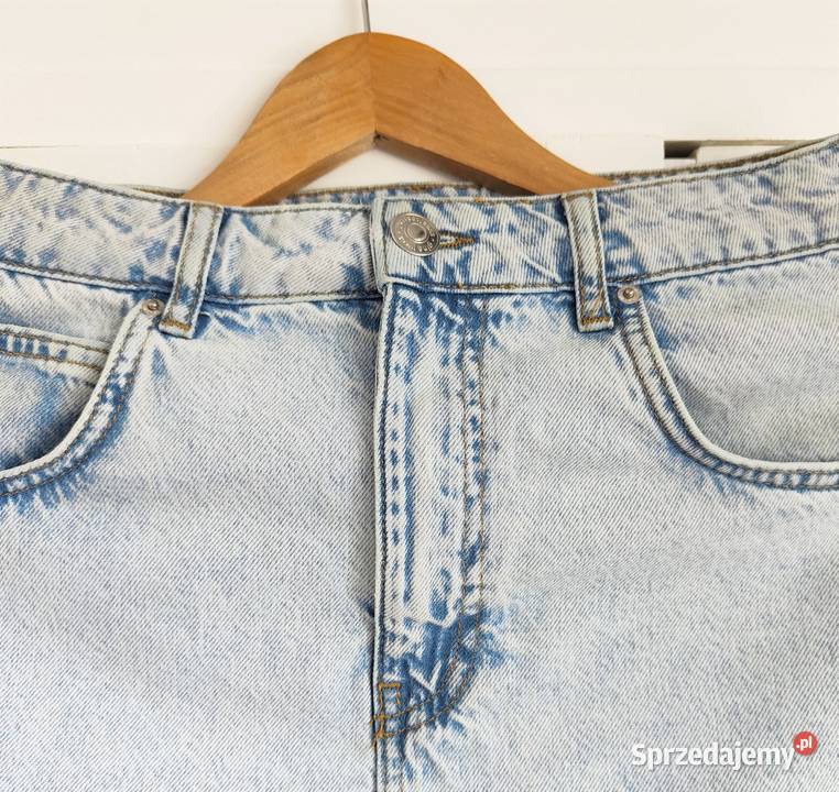 Spódnica Gina Tricot jeansowa jasna 36 S denim Rozmiar 36(S) Szczecin sprzedam