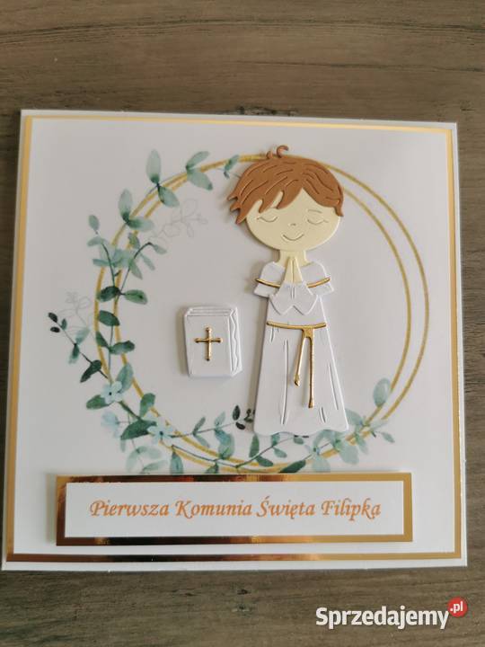 Zaproszenia na komunię Dębica