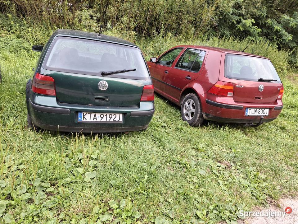 2x golf 4 16 sr 1600cm3 małopolskie Chojnik sprzedam