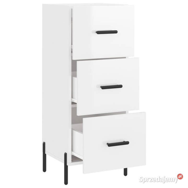 Szafka biała połysk 345x34x90 materiał Warszawa