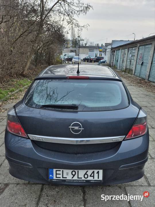 Opel Astra GTC 14 benzyna 2009 Łódź