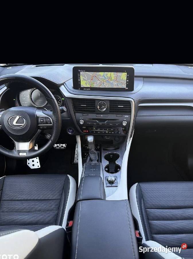 Lexus RX450h salon Polska przyciemniane szyby