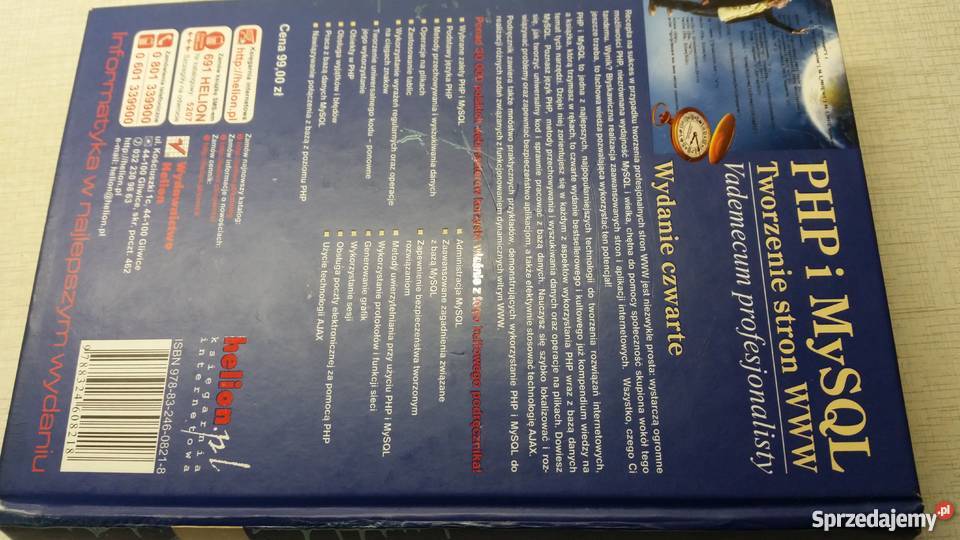 PHP i MySQL Tworzenie stron w w w Vademecum Książki naukowe i popularnonaukowe