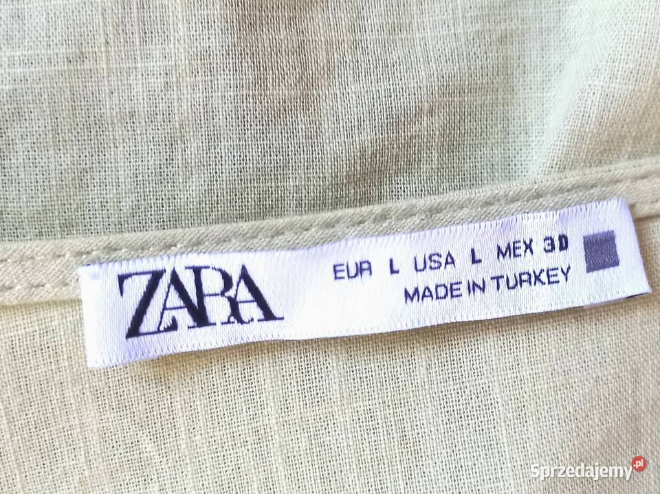 Bolerko zielone Letnie r 3840 bawełna Zara NOWE zielony Białystok sprzedam