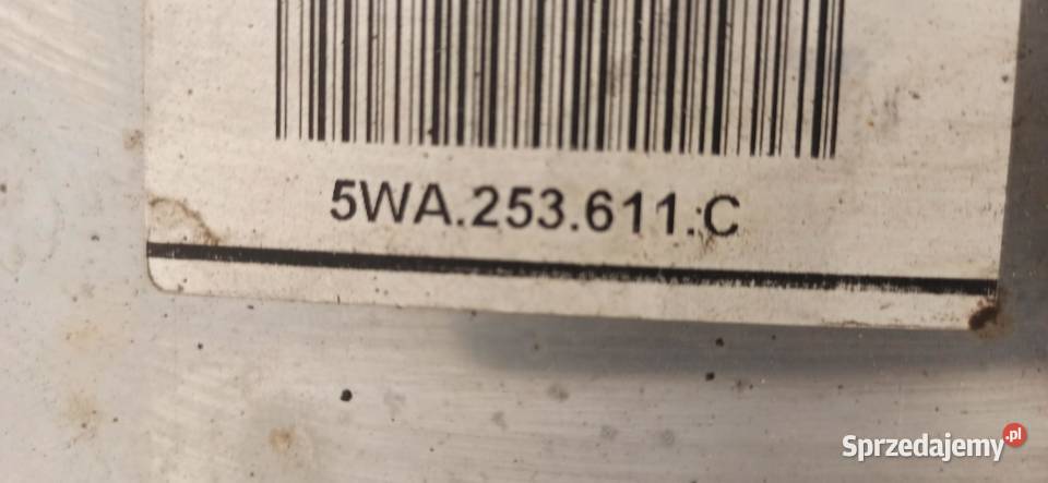 AUDI A3 8Y WYDECH TŁUMIK 15 TSI 5WA253611C osobowe