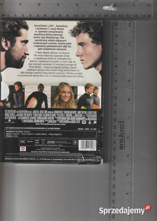 Wysoka Fala Gerard Butler DVD mazowieckie Pruszków sprzedam