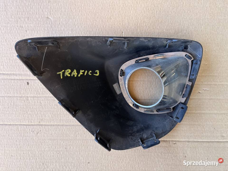 RENAULT TRAFIC KRATKA HALOGENU LEWY PRZÓD wielkopolskie sprzedam