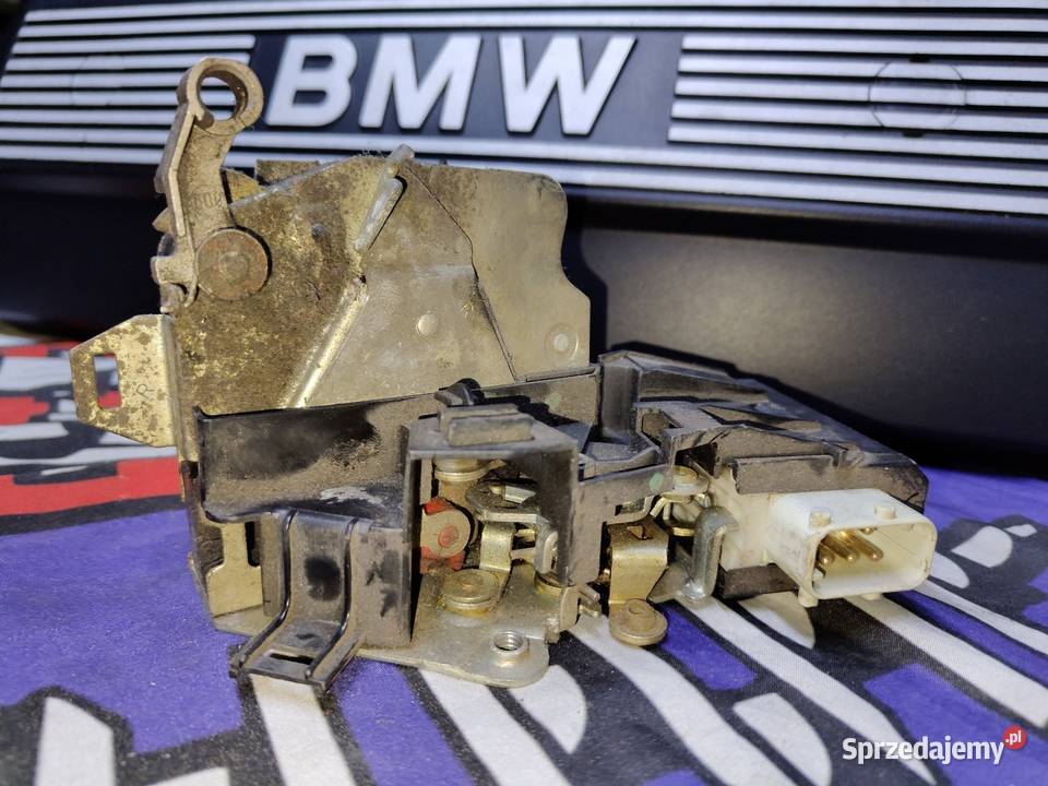 Bmw e39 zamek drzwi tył prawy oryginał 100 Zamki, wkładki i kluczyki Aleksandrów Łódzki