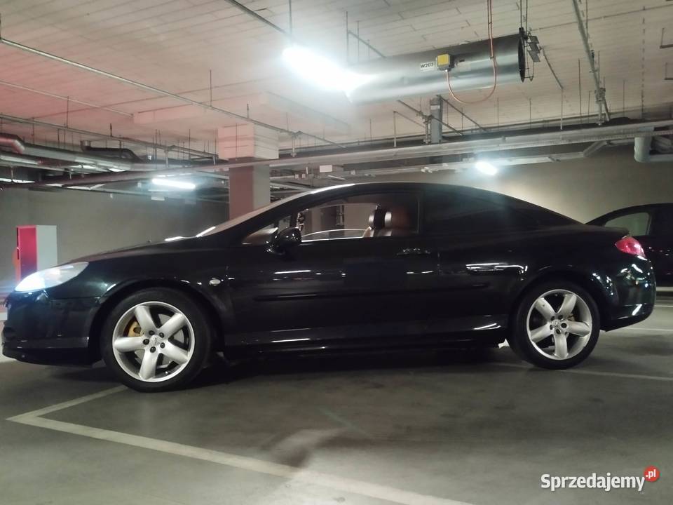 Peugeot 407 COUPE SPORT 204 Bkack 2006 rzamiana 2700cm3 Poznań