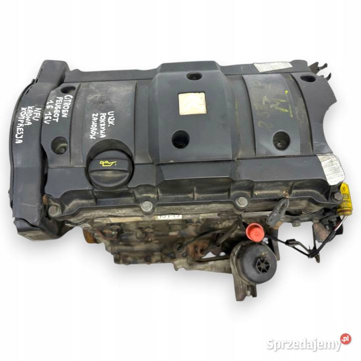 SILNIK NFU Citroen C2 C3 C4 Berlingo Xsara 16 Silniki i osprzęt Chełm