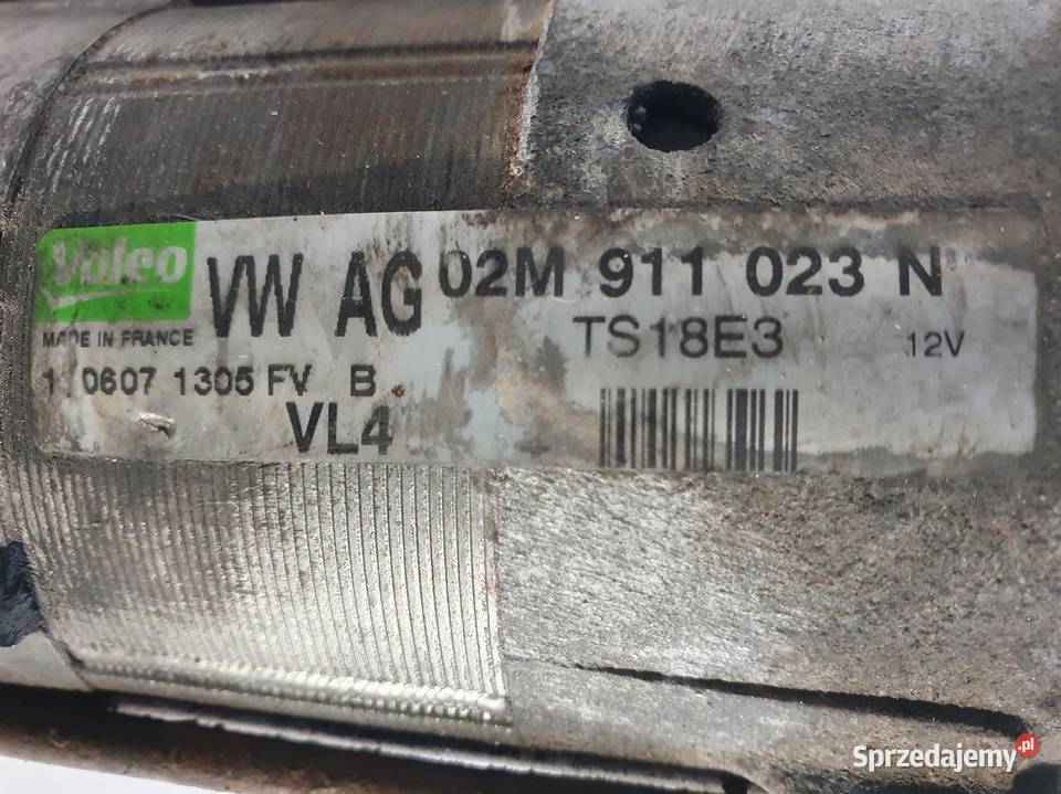 ROZRUSZNIK VW Passat B6 20 TDI valeo 02M911023N osobowe Chełm sprzedam