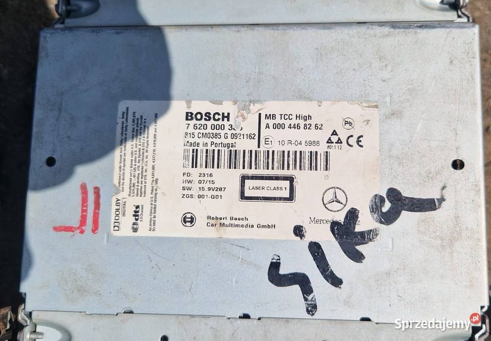 Radio Nawigacja Bosch A0004468262 Mercedes Zawichost sprzedam